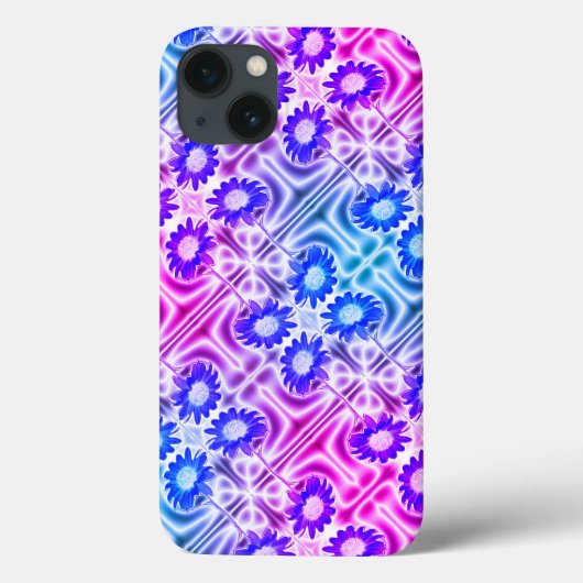 Coques Case-Mate iPhone Sassy Sunflowers violet (Verso)