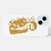 Coques Case-Mate iPhone Satoshi Nakamoto est en feu (Verso (horizontal))