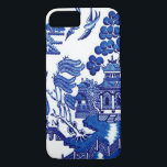 Case-Mate iPhone Case Saule bleu vintage<br><div class="desc">Saule bleu vintage</div>