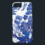 Case-Mate iPhone Case Saule bleu vintage<br><div class="desc">Saule bleu vintage</div>