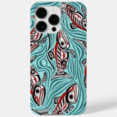 Coques Case-Mate iPhone Saumon Haida Art Spirit Pacific Northwest Native (Verso)
