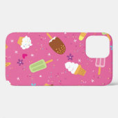 Coques Case-Mate iPhone Saupoudrer, cupcakes, glaces et coquelicots (Verso (horizontal))