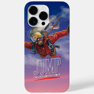 Coque Pour Pour iPhone 14 Pro Max Saut en parachute - Ressentez la liberté au-dessus