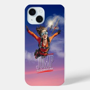 Coque Pour iPhone 15 Saut en parachute - Ressentez la liberté au-dessus