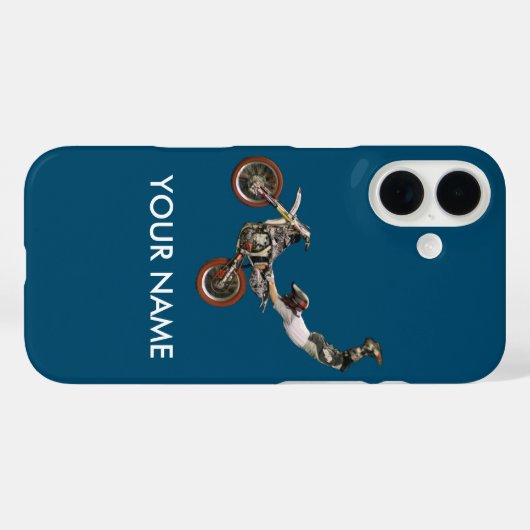 Coques Case-Mate iPhone saut motocross (Verso (horizontal))
