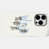 Coques Case-Mate iPhone SAUVAGE | Wild Things et Max - Bleu (Verso (horizontal))