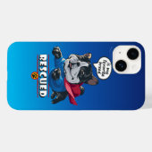 Coques Case-Mate iPhone Sauvé est ma race préférée (Verso (horizontal))