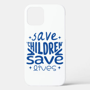 Case-Mate iPhone Case Sauver les enfants, sauver des vies