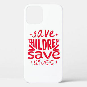 Case-Mate iPhone Case Sauver les enfants, sauver des vies