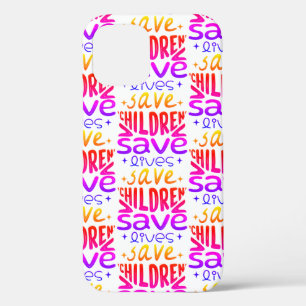 Case-Mate iPhone Case Sauver les enfants, sauver des vies
