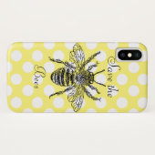 Coques Case-Mate iPhone Sauvez le cas de téléphone d'abeilles (Dos (Horizontal))