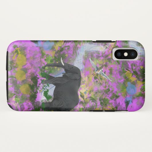 Coques Case-Mate iPhone Sauvez les éléphants (Dos (Horizontal))