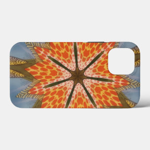 iPhone 13 Mini Case Savanna Star Bloom - Un audacieux Poster de animal