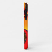 Coques Case-Mate iPhone Saveur d'agrumes orange et noir (Dos/Gauche)