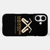 Coques Case-Mate iPhone Saxophone - Définition de Saxophone (Verso (horizontal))