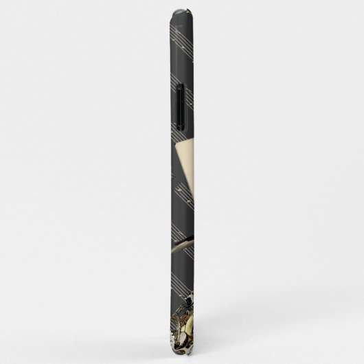 Coques Case-Mate iPhone Saxophone et musique de piano (Dos/Droite)