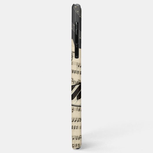 Coques Case-Mate iPhone Saxophone et musique de piano (Dos/Gauche)