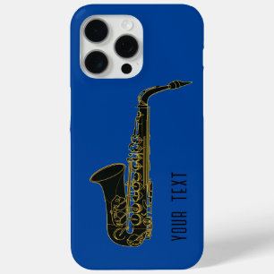 Coque iPhone 15 Pro Max Saxophone - Personnalisable