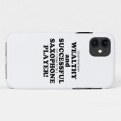 Coques Case-Mate iPhone Saxophone riche et réussi (Dos (Horizontal))