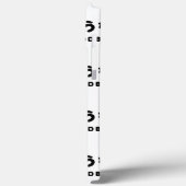 Coques Case-Mate iPhone Sayonara | Japonais Adieu さ よ う な ら Hiragana Scrip (Verso / Gauche)