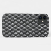 Coques Case-Mate iPhone Scales de dragon noir (Dos (Horizontal))