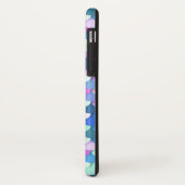 Coques Case-Mate iPhone "Scales Dragon" - bleu, orchidée et lavande (Dos/Gauche)