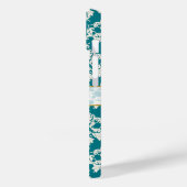Coques Case-Mate iPhone Scallop Seashell été océan Damask Beach Motif (Verso / Gauche)