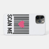Coques Case-Mate iPhone Scan Me - Code-barres créatif avec conception card (Dos (Horizontal))