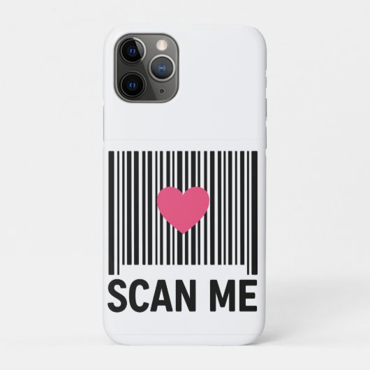 Coques Case-Mate iPhone Scan Me - Code-barres créatif avec conception card (Dos)
