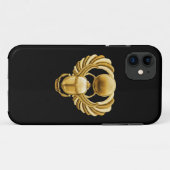 Coques Case-Mate iPhone Scarabée d'Egyptien d'or (Dos (Horizontal))