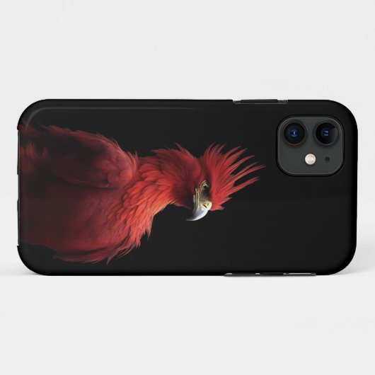 Coques Case-Mate iPhone Scarlet Phoenix Est Fière (Dos (Horizontal))