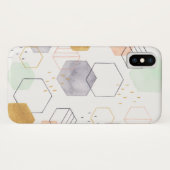 Coques Case-Mate iPhone Scatter hexadécimal (Dos (Horizontal))