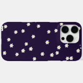 Coques Case-Mate iPhone Scattered Daisies on Deep Purple Phone Case (Verso (horizontal))