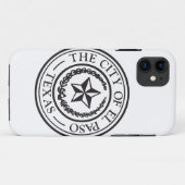 Coques Case-Mate iPhone Sceau de El Paso (Dos (Horizontal))