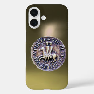 Coques iPhone 16 SCEAU DES CHEVALIERS MODÈLE gris