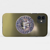 Coques Case-Mate iPhone SCEAU DES CHEVALIERS MODÈLE gris (Dos (Horizontal))