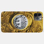 Coques Case-Mate iPhone SCEAU DES CHEVALIERS MODÈLE or jaune (Dos (Horizontal))