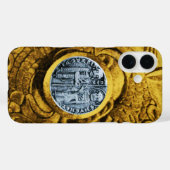 Coques Case-Mate iPhone SCEAU DES CHEVALIERS MODÈLE or jaune (Verso (horizontal))