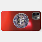 Coques Case-Mate iPhone SCEAU DES CHEVALIERS MODÈLE rouge (Dos (Horizontal))