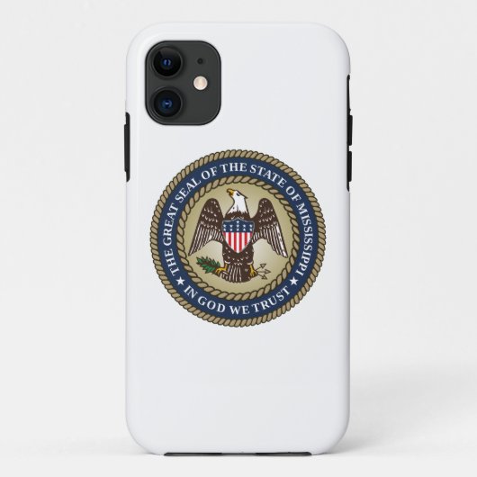 Coques Case-Mate iPhone Sceau du Mississippi (Dos)