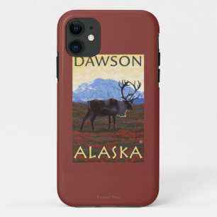 Case-Mate iPhone Case Scène de caribou - Dawson, Alaska
