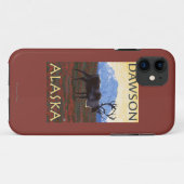 Coques Case-Mate iPhone Scène de caribou - Dawson, Alaska (Dos (Horizontal))