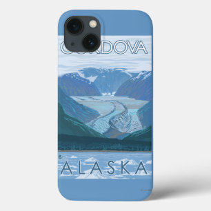 Etui iPhone 13 Scène de glacier - Cordova, Alaska