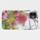Coques Case-Mate iPhone Scène de jardin - Hellebores et vieux chêne (Dos (Horizontal))