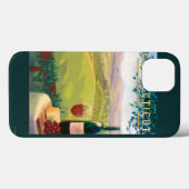 Coques Case-Mate iPhone Scène de pays de ConnecticutWine (Verso (horizontal))
