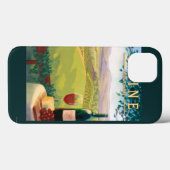 Coques Case-Mate iPhone Scène de pays de MaineWine (Verso (horizontal))