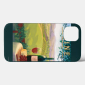 Coques Case-Mate iPhone Scène de pays de MaineWine (Verso (horizontal))