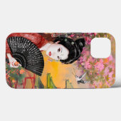 Coques Case-Mate iPhone Scène Japonaise Avec Une Femme (Verso (horizontal))