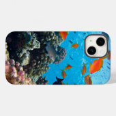 Coques Case-Mate iPhone Scène sous-marine Poissons tropicaux et corail (Verso (horizontal))
