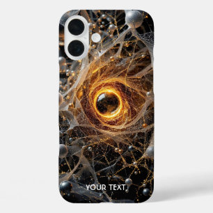 Coques iPhone 16 Plus Scène spatiale Abstraite Imaginaire
